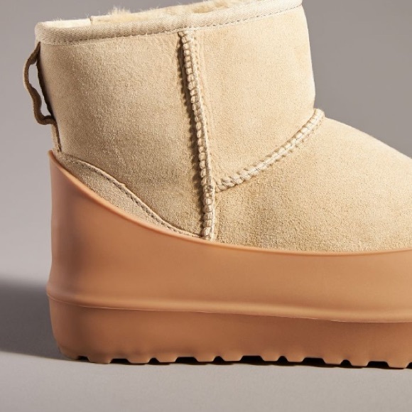 UGG Rubber Guard Boot Covers in Chestnut,  NIB SZ L. W 12-14 / M 11-13 - Picture 7 of 11